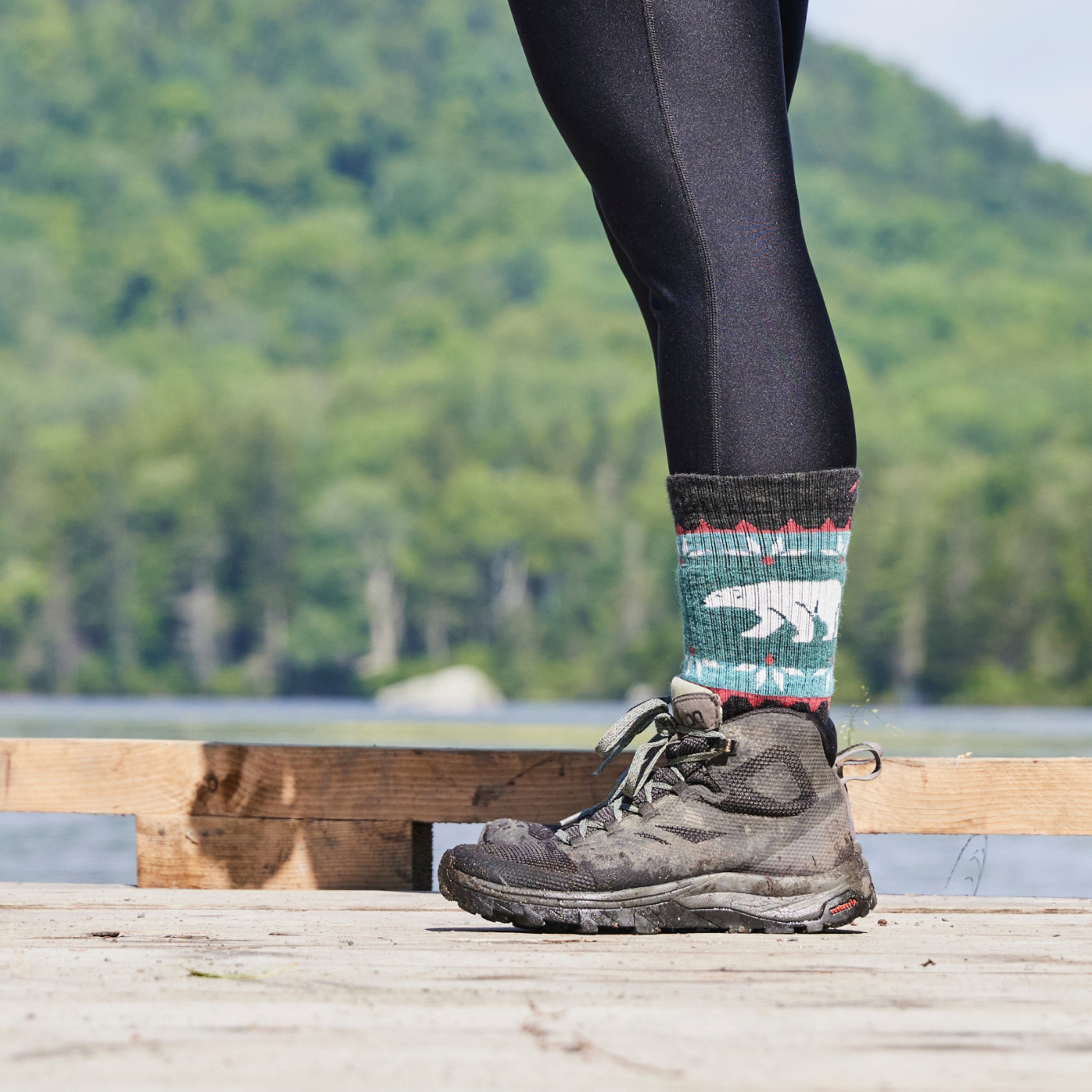 Women's Vanna Grizzle Boot Midweight Hiking Socks - Image 6