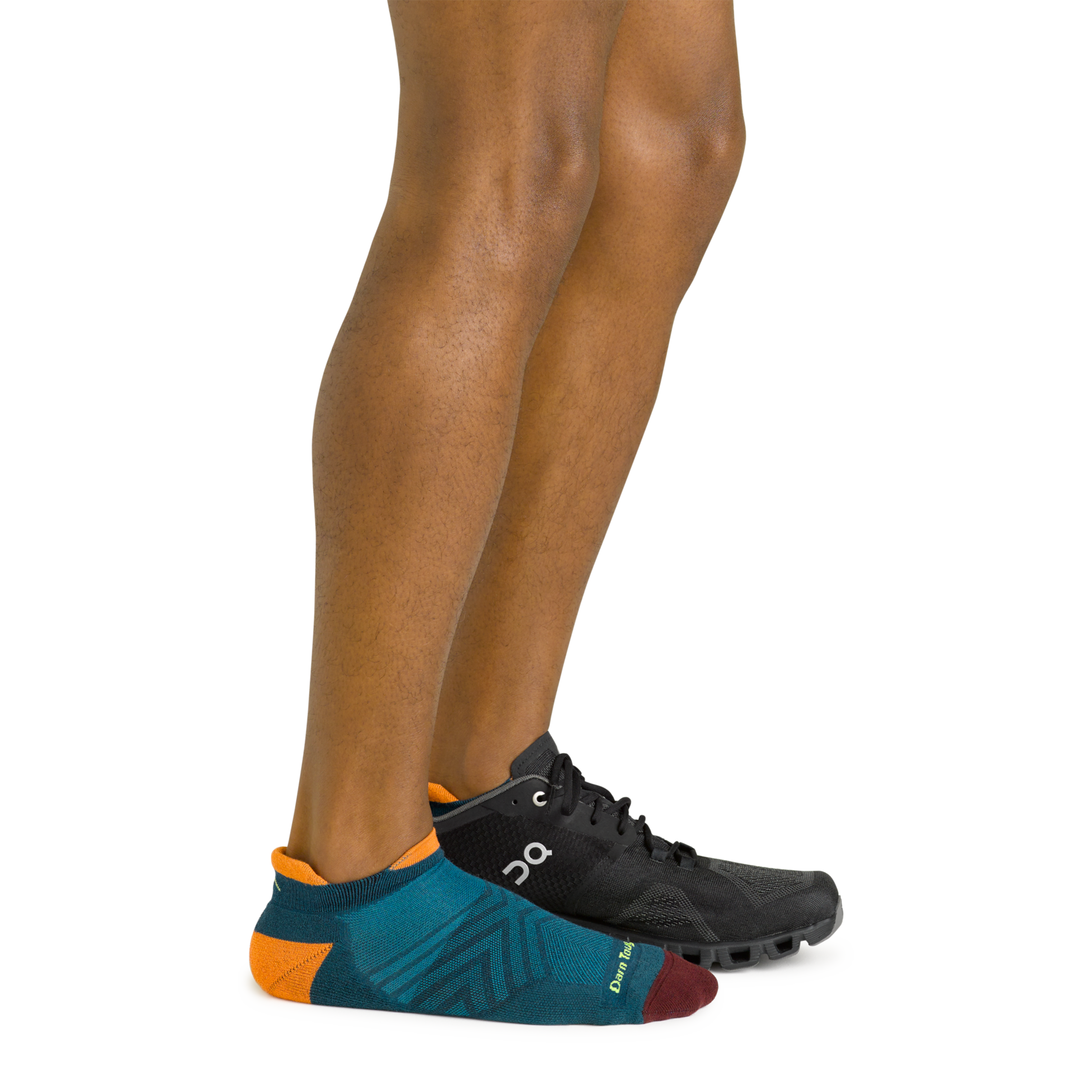 Men's Run No Show Tab Cushioned Ultra-Lightweight Running Socks - Image 23