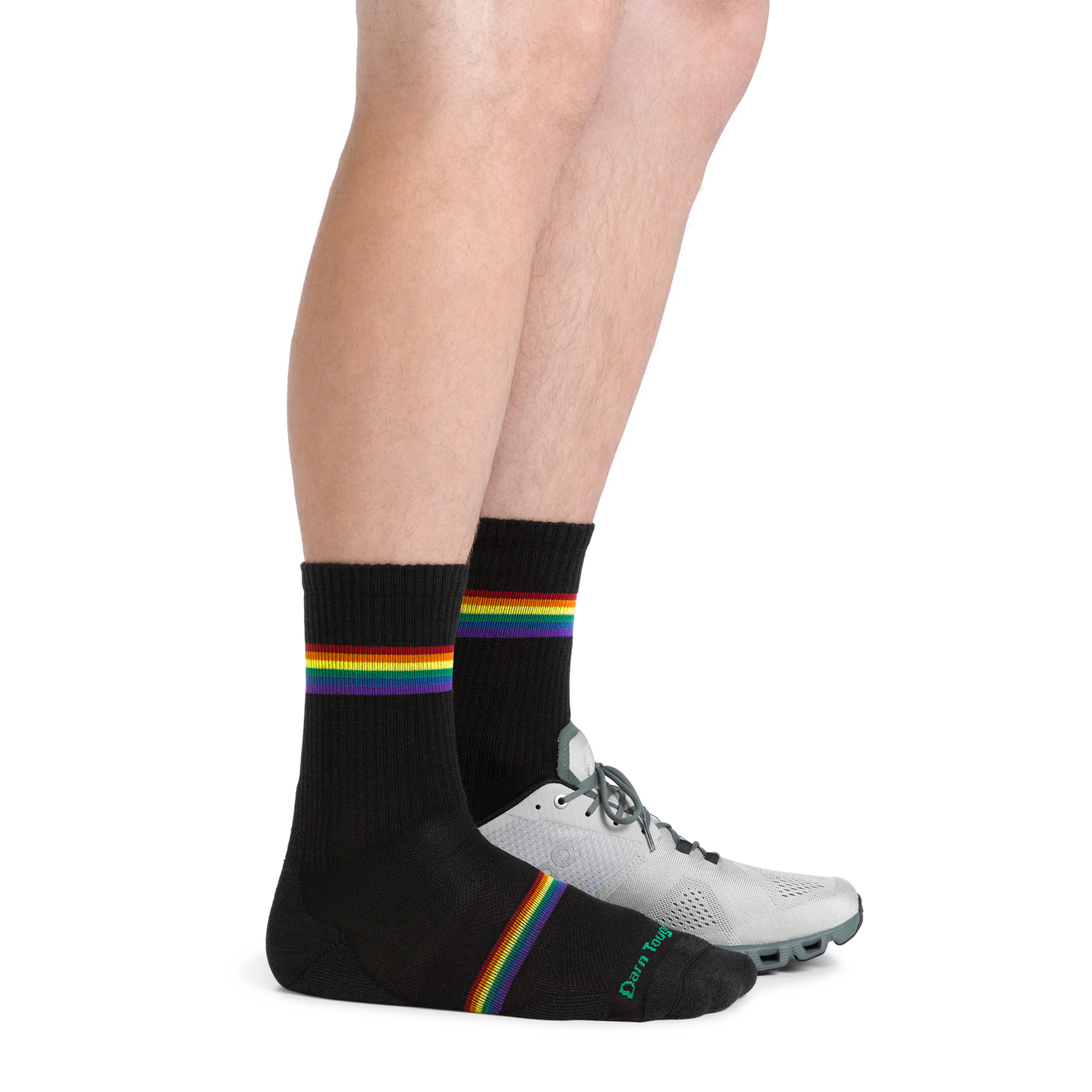 Men's Prism Micro Crew Lightweight Running Socks - Image 3